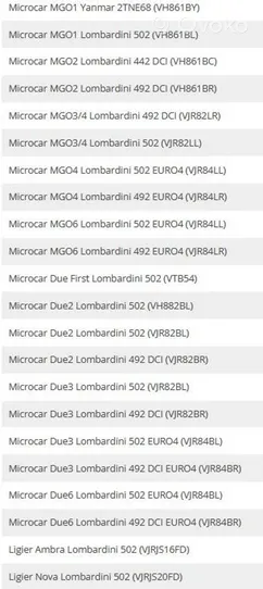 Aixam MultiTruck Osłona drążka kierowniczego MC72