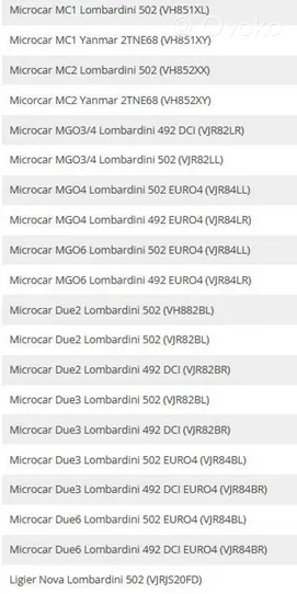 Ligier IXO Ohjauksen raidetangon pää 25.15