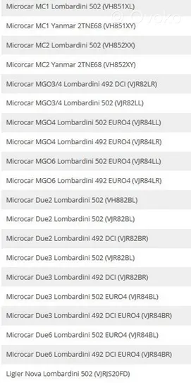 Microcar M.GO Embout de biellette de direction 25.15