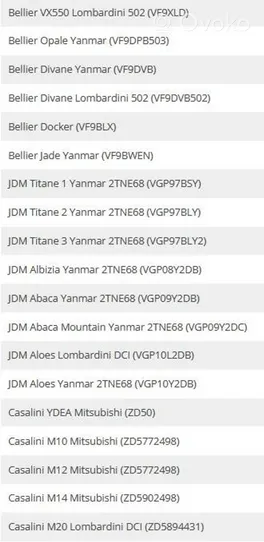 Aixam Crossline Klocki hamulcowe tylne 060101