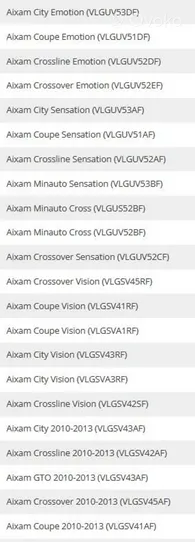 Aixam Crossover Joint-soufflet arbre de commande extérieur 220401