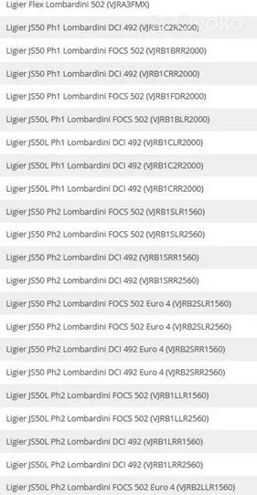 Ligier IXO Cuffia di protezione del giunto CV esterno albero di trasmissione 220401