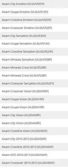 Aixam City I Snodo sferico anteriore 250102