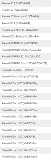 Aixam A721 Jarrupalat (takana) 6AP031