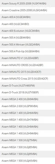 Aixam GTO Testina del tirante dello sterzo 25.10