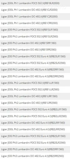 Ligier OptiMax Hochdruckpumpe 6585111
