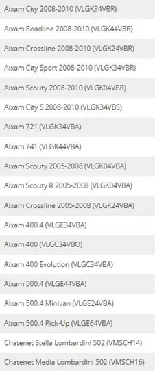 Aixam Crossline Priekinis stabdžių diskas 6G028