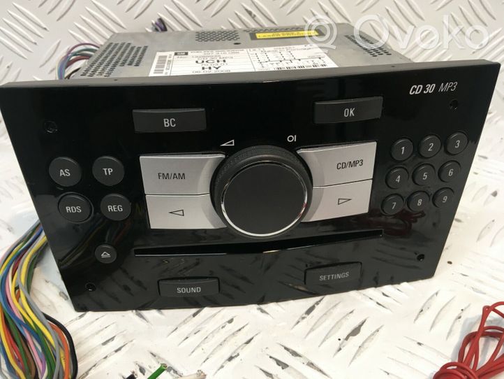 Opel Astra H Radio/CD/DVD/GPS-pääyksikkö 13289935