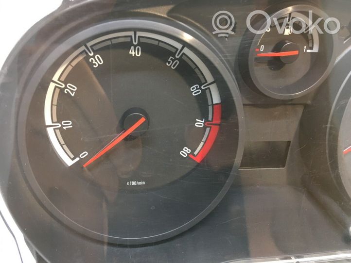 Opel Corsa D Compteur de vitesse tableau de bord 13264252