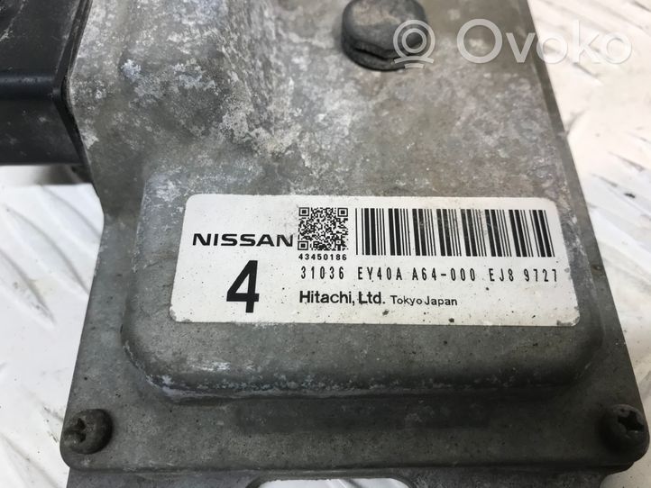 Nissan Qashqai+2 Voimansiirron vaihteiston venttiilin kotelo 31036EY40A