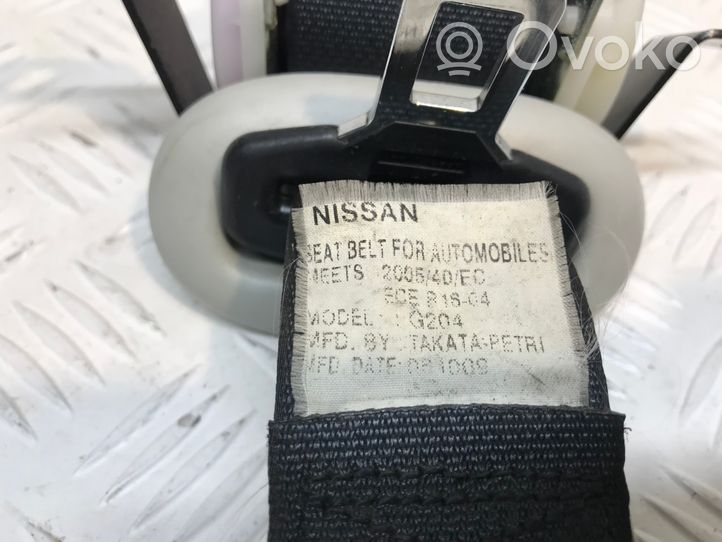 Nissan Qashqai+2 Ceinture de sécurité arrière centrale 88854EY10A