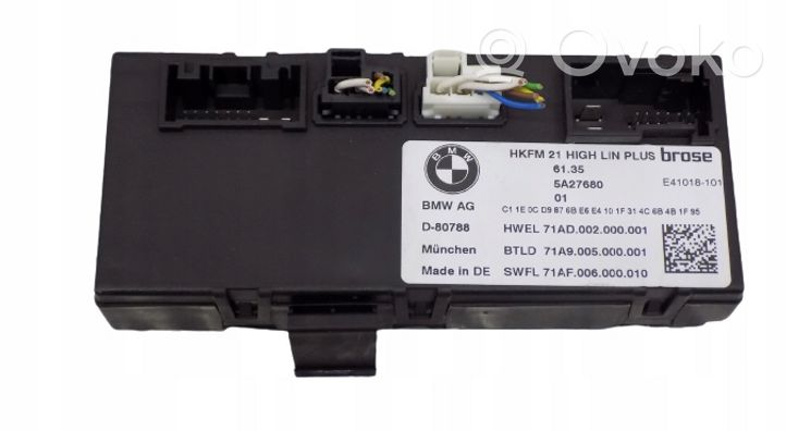 BMW X5 G05 Sterownik / Moduł elektrycznej klapy tylnej / bagażnika 5A27680