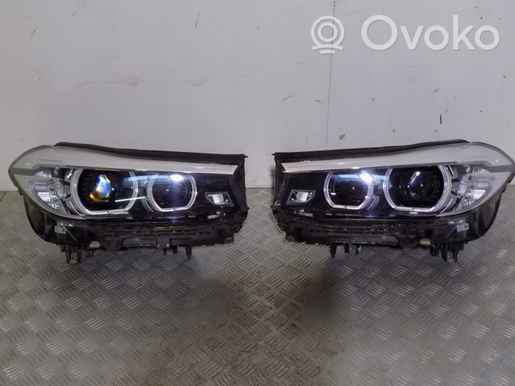 BMW 6 G32 Gran Turismo Lot de 2 lampes frontales / phare 7496437