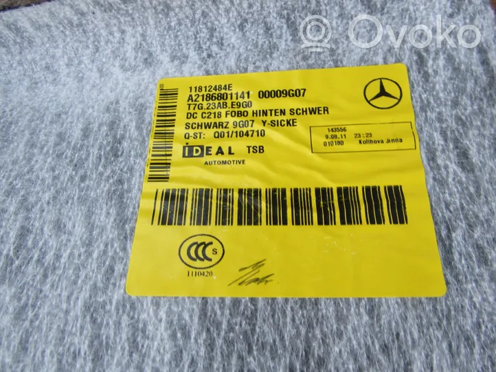 Mercedes-Benz CLS C218 X218 Galinis salono kilimas a2186801141