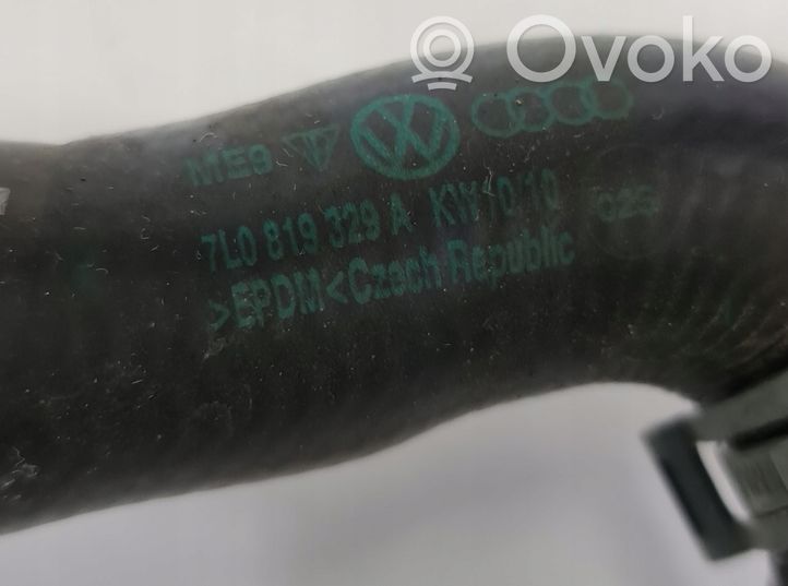 7L0819329A Porsche Cayenne (92A) Tuyau de liquide de refroidissement