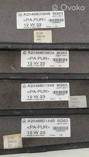 Mercedes-Benz GLK (X204) Set di tappetini per auto 