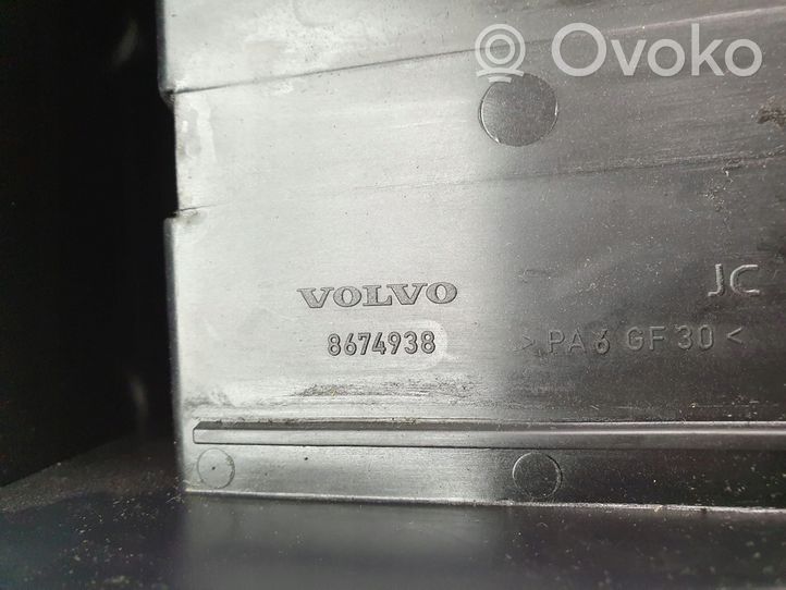 Volvo XC90 Tylny uchwyt na kubek tunelu środkowego 8674938