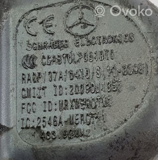 Mercedes-Benz R W251 Czujnik ciśnienia opon 
