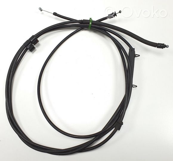 BMW 6 E63 E64 Engine bonnet/hood lock release cable 