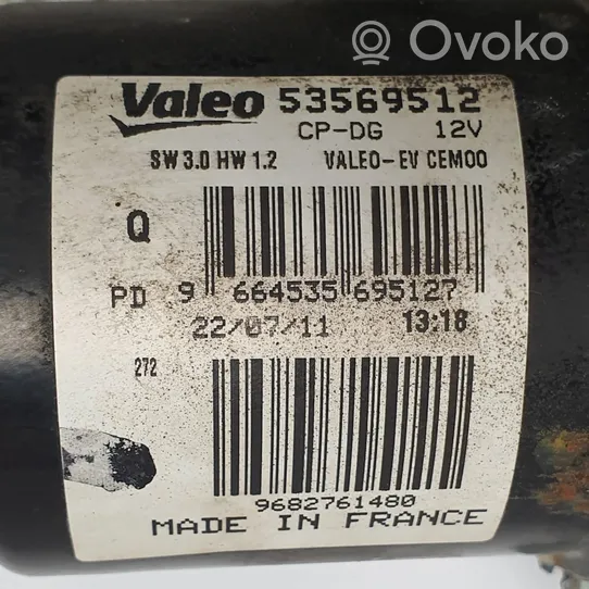 Citroen C5 Moteur d'essuie-glace 9682761480