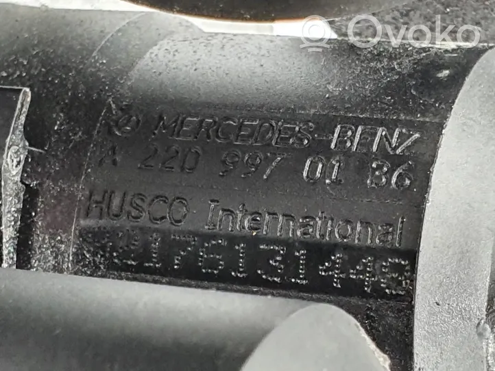 Mercedes-Benz SL AMG R230 Solénoïde valve bloc suspension arrière A2203200358
