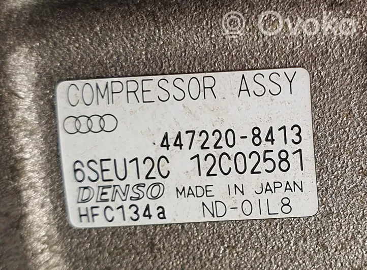 Audi A4 S4 B6 8E 8H Компрессор (насос) кондиционера воздуха 447220-8413