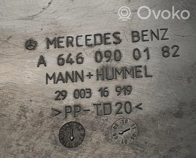 Mercedes-Benz C W204 Žarna (-os)/ vamzdis (-džiai) A6460900182