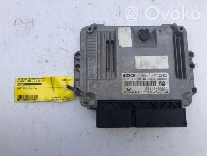 Hyundai i20 (BC3 BI3) Sonstige Steuergeräte / Module 0281019646