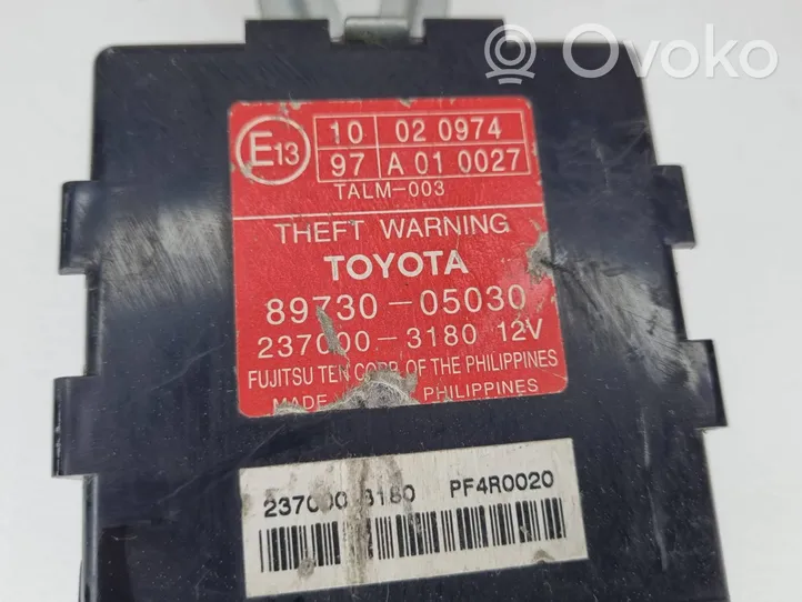 Toyota Avensis T250 Centralina/modulo allarme 2370003180
