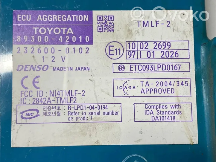 Toyota RAV 4 (XA30) Sterownik / Moduł centralnego zamka 2326000102