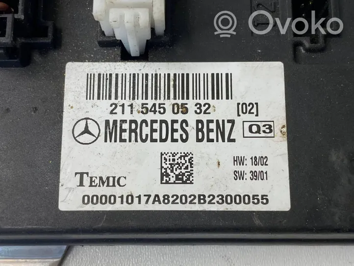 Mercedes-Benz E W211 Module confort 