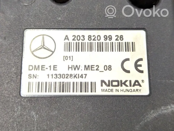 Mercedes-Benz CL C215 Puhelimen käyttöyksikkö/-moduuli 