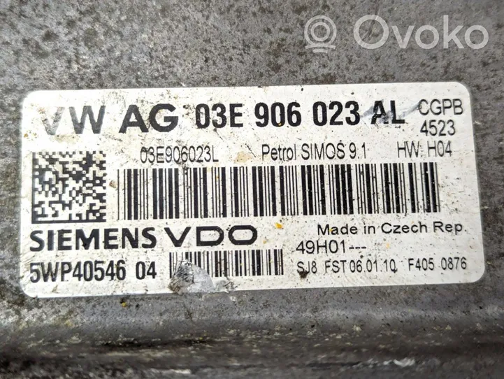 Volkswagen Polo V 6R Sterownik / Moduł ECU 5WP40546