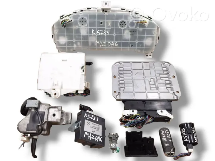 Mazda 6 Komputer / Sterownik ECU i komplet kluczy 275800-9169