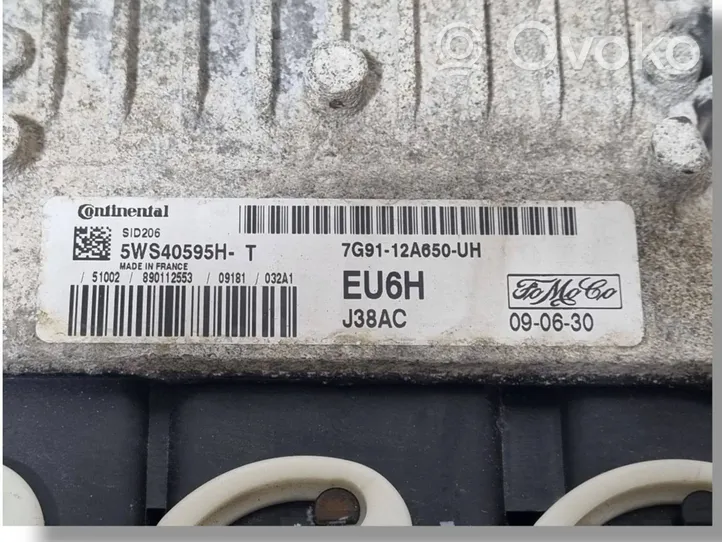 Ford Mondeo MK IV Kit calculateur ECU et verrouillage 5WS40595F-T