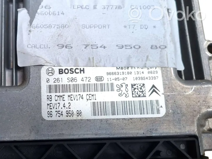 Peugeot 308 Aizdedzes ECU komplekts 0261S06472