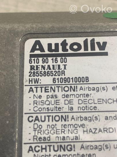 Renault Laguna III Module de contrôle airbag 285586520R