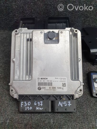 BMW 3 F30 F35 F31 Kit calculateur ECU et verrouillage 5824383