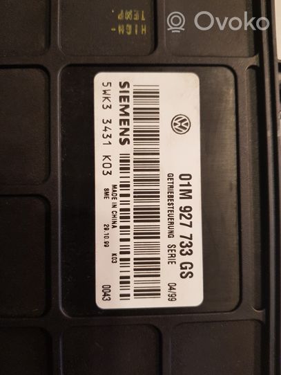 Audi A3 S3 8L Gearbox control unit/module 01M927733GS