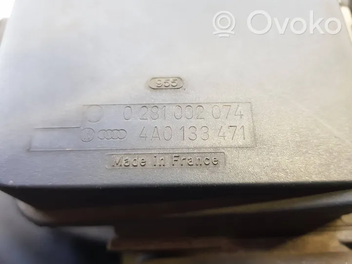 Audi A6 S6 C4 4A Przepływomierz masowy powietrza MAF 0281002074