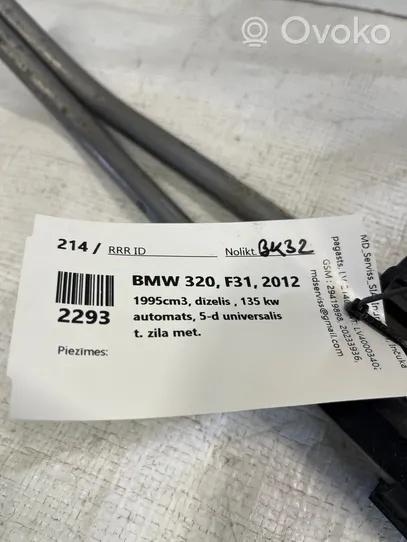BMW 3 F30 F35 F31 Frein à main / câblage de frein 52188410