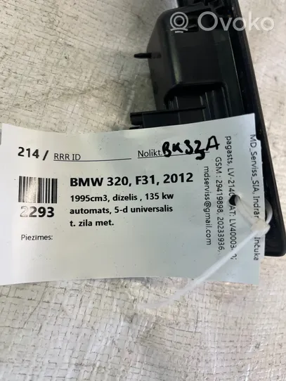 BMW 3 F30 F35 F31 Takaluukun/tavaratilan luukun ulkokahva 10822910