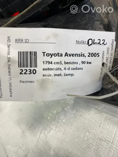 Toyota Avensis T250 Portalampada fanale posteriore 89028758