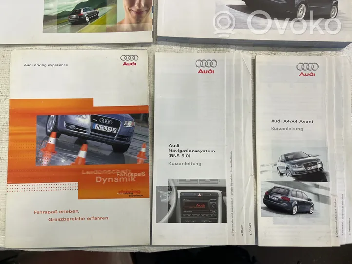 Audi A4 S4 B7 8E 8H Libretto uso e manutenzioni 