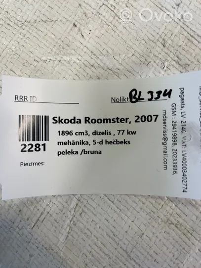 Skoda Roomster (5J) Hansikaslokero 5J1857096A