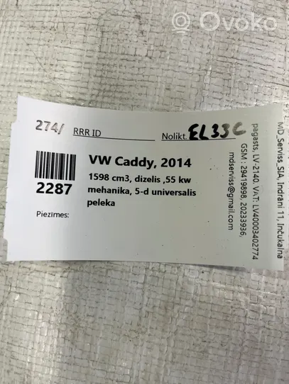 Volkswagen Caddy Trikampis stiklas kėbulo priekyje 43R001057