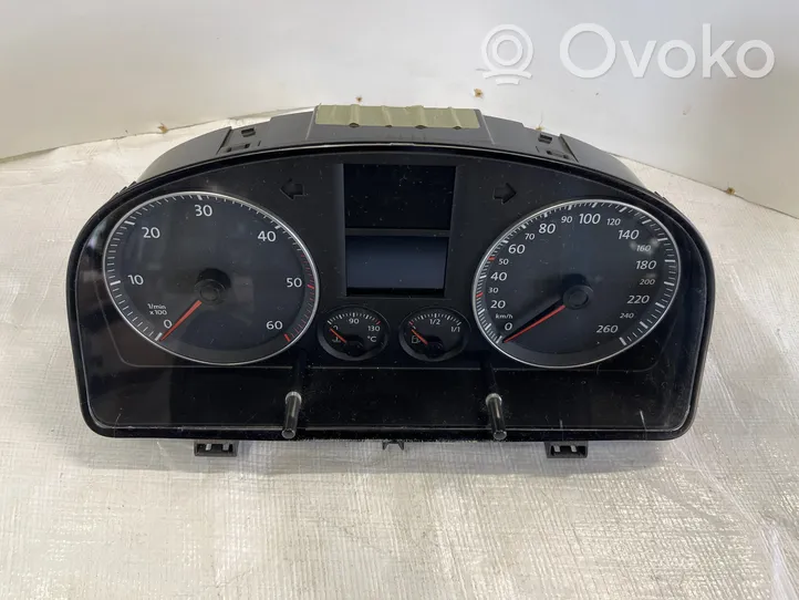 Volkswagen Touran I Speedometer (instrument cluster) 1T0920861A