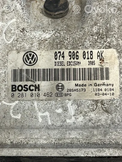 Volkswagen Transporter - Caravelle T4 Sterownik / Moduł ECU 074906018AK