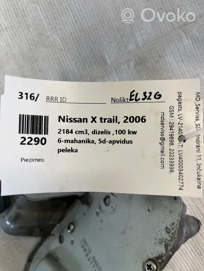 Nissan X-Trail T30 Meccanismo del tergicristallo lunotto posteriore 287108H300