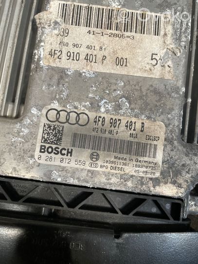 Audi A6 Allroad C6 Variklio valdymo blokas 4F0907401B